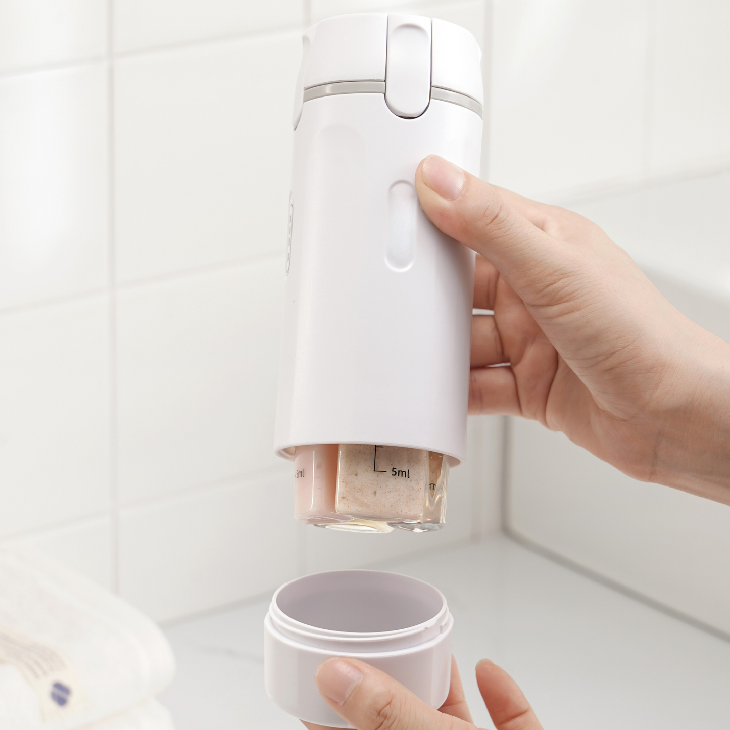 All-in-One Travel Dispenser for Toiletries