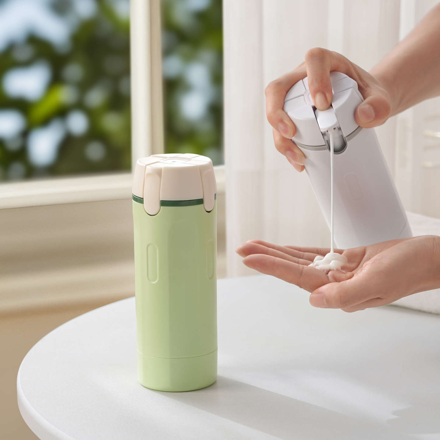 All-in-One Travel Dispenser for Toiletries